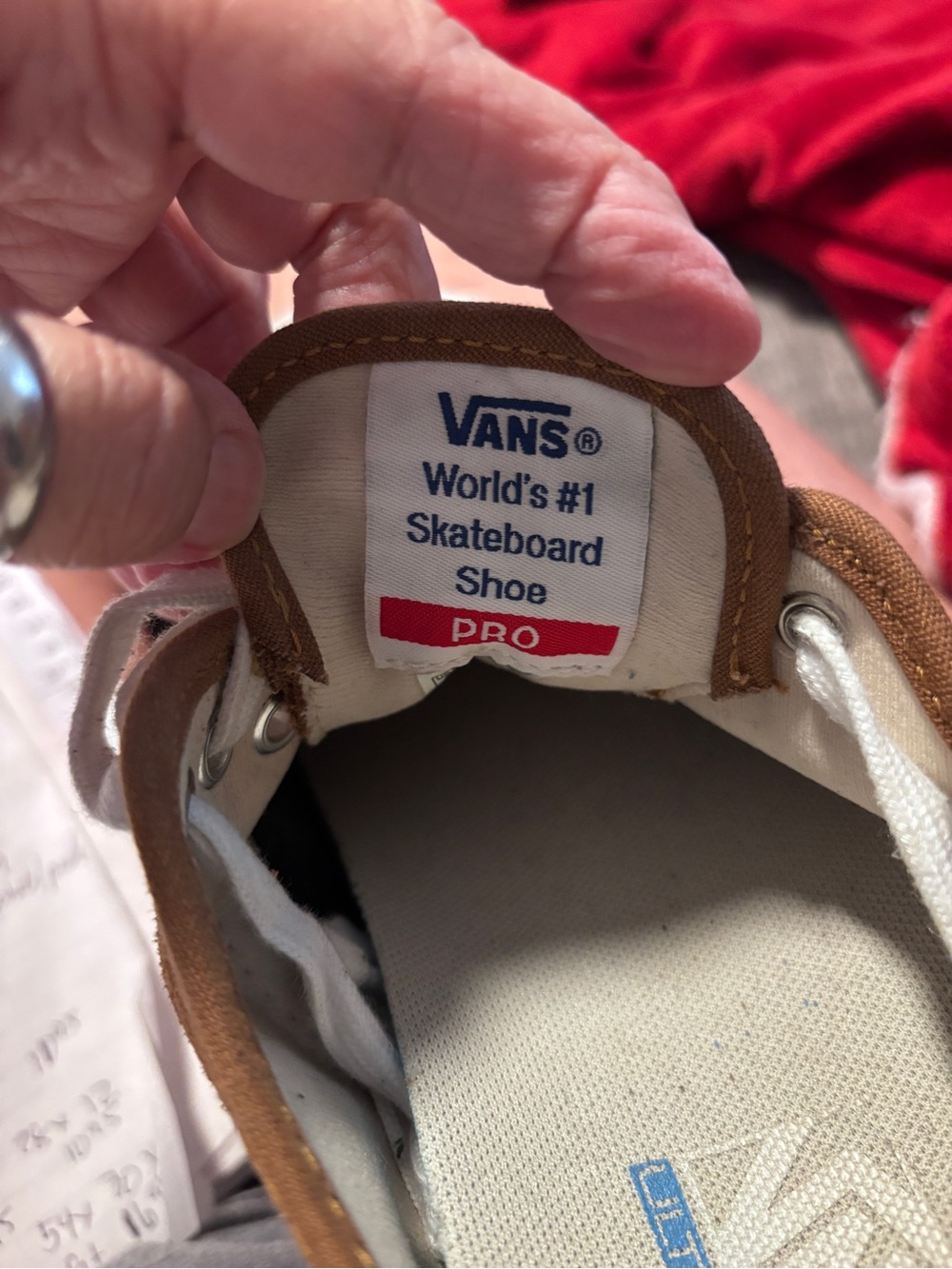 Vans Men’s Brown Suede Low-Top Sneakers - Picture 7 of 7